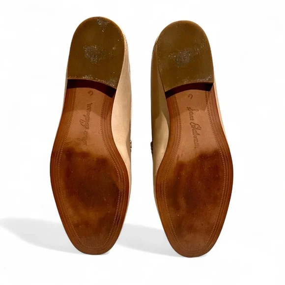 Sam Edelman Beige Loraine Loafers with Gold Accent Size 6 Women’s - Picture 10 of 10